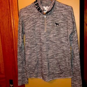 Pink Victoria Secret Size XS graywhite sweat shirt